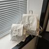 Simple Style Cute Backpack for Women with Niche Design Temperament Handbag College Style Small Backpack for Women
