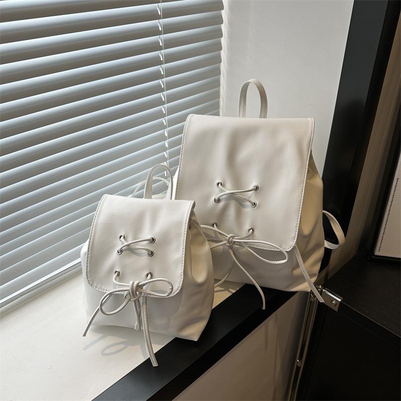 

Простой стиль, милый рюкзак для женщин с нишевым дизайном, темпераментная сумка, небольшой рюкзак в студенческом стиле для женщин Small