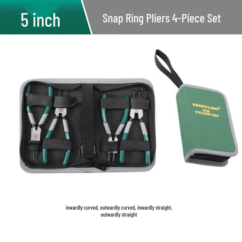 Berry Lion 4-Piece Japanese Snap Ring Plier Set