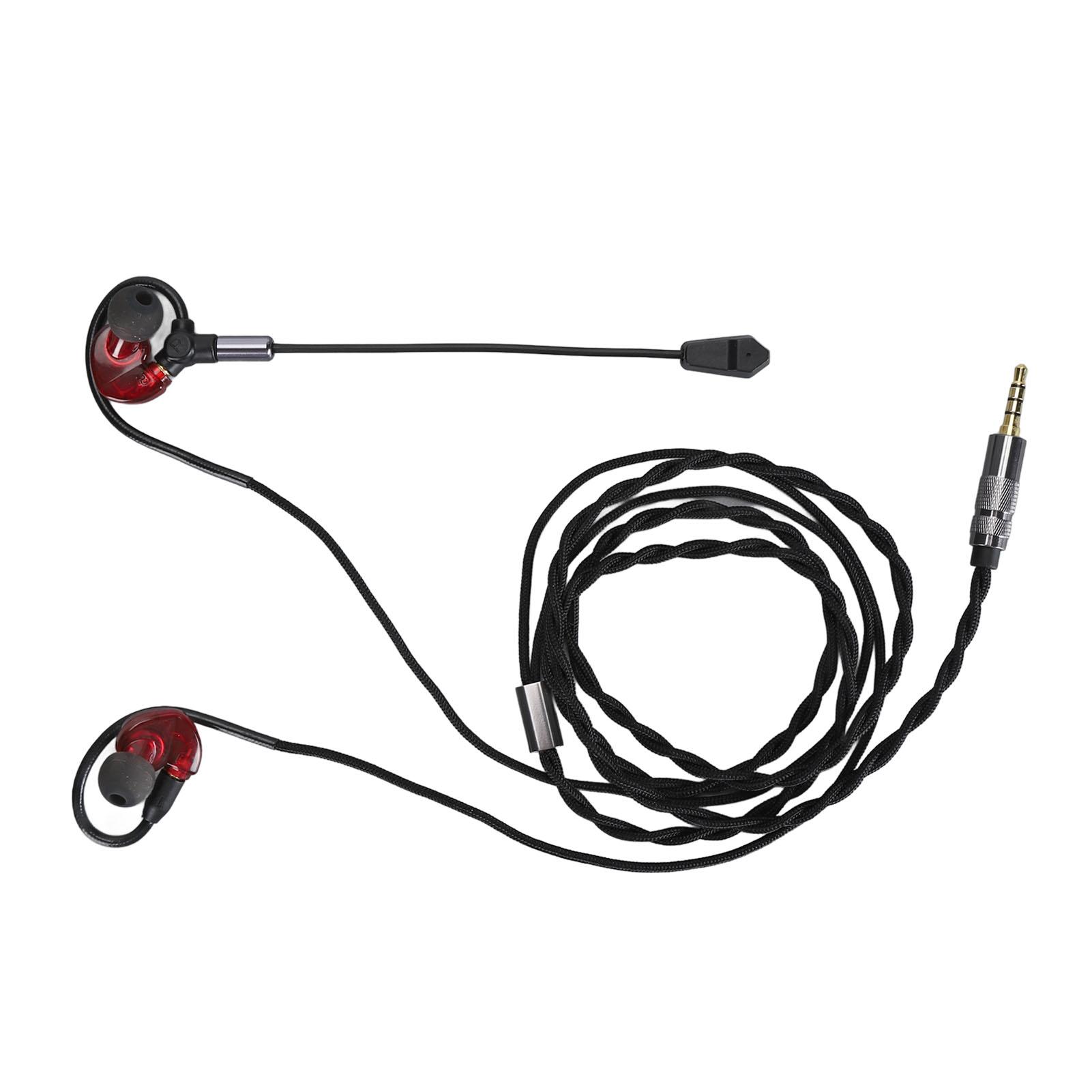 

Игровые наушники с микрофоном Легкие чувствительные 3,5 мм проводные съемные игровые наушники для красный