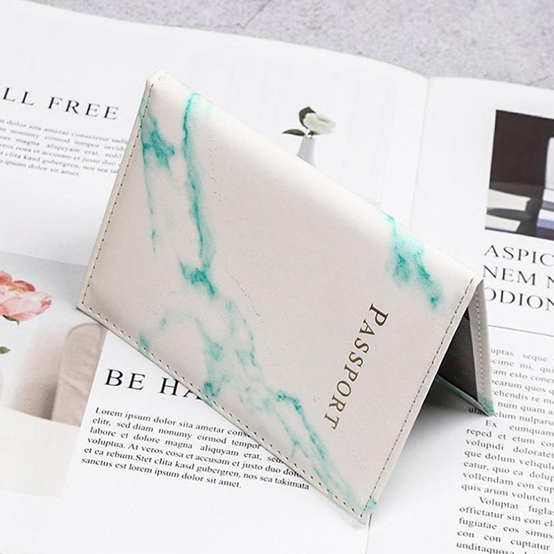 Passport Cover Style Id Credit Card Passport Holder Case For Women Men