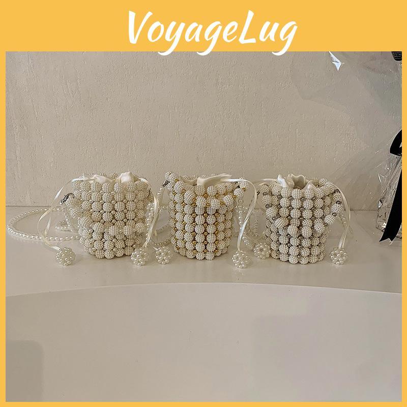 Stylish Cute Children's Handbag New Trendy Pearl Tote Bag For Girls And Boys