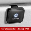 Hub Caps Car Visor Glasses Storage Box Sunglasses Clip Card Holder For VW Volkswagen Polo Golf Jetta Lavida Octavia Tiguan Passa