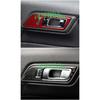Airspeed fibră de carbon mânere interioare uși bol decorativ pentru Ford Mustang autocolante pentru mașină-styling 2015 2016