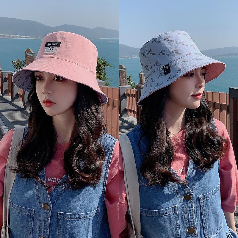 Fisherman's Hat for Women's Summer Korean Style Sun Protection and UV Sun Protection Hat Spring and Autumn Versatile Japanese Double Basin Hat