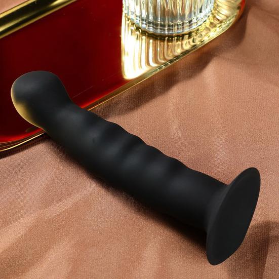 5.5'' Silicone Anal Butt Stopper, Soft Long Anus Dilator, Anal Trainer Dildo, Adult Sex Toys with Suction Cup for Female G-spot Stimulator, Male
