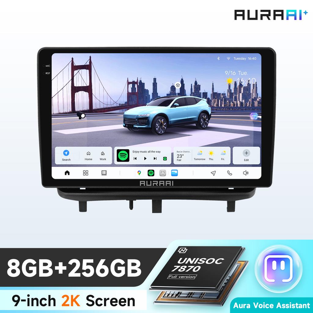 OSSURET Carplay 4GLTE 360Cam Carplay Android Car Radio For Opel Corsa D 2007-2012 Car Infotainment Multimedia Player GPS Intelligent Auto Stereo RDS