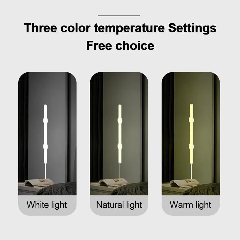 LED Cabinet Light USB Plug Magnetic 20/30/40CM Table Reading Lamp Night Lights For Kitchen Bedroom Closet Bedside Night Lamp