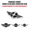 Car Key Emblem Stickers Auto Control Key Logo Car Accessories for MINI F55 F56 R60 R59 R58 WORKS One Cooper JCW 2023 R57 R56 R55 Pwaxk99