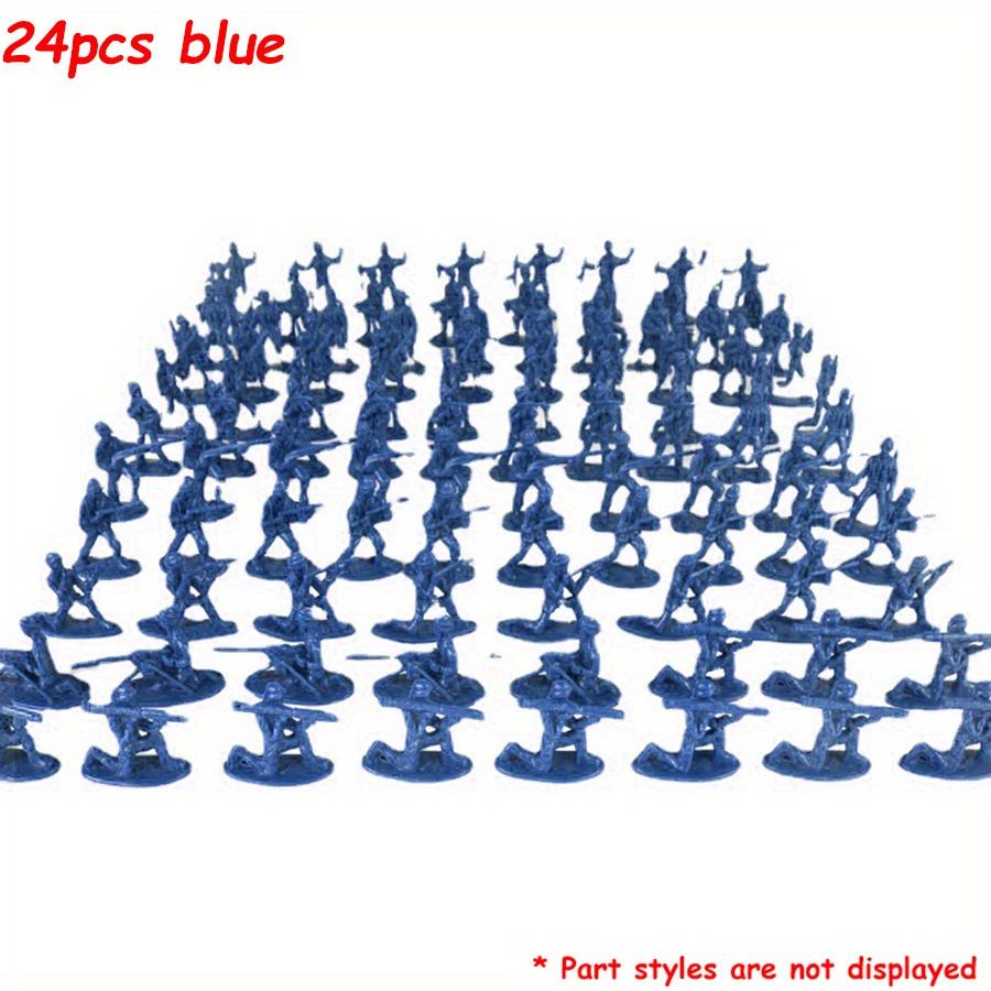 

24pcs 5cm Mini soldier model Military Sand Table Decoration War Simulation Accessories Army Themed Party Decor