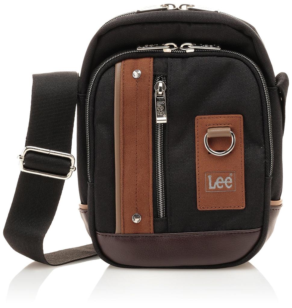 Lee Creature Mini Shoulder Box Large Town Black Bag, Vertical, Style, Multifunctional, Lightweight, Capacity, Casual, 320-3740-01,