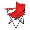 Folding Chair Strong Steel Structure Oxford Cloth Portable Camping Chair with Arm Chair Cup Holder