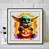 5D DIY Diamond Painting Decorative Pumpkin Lantern Full Round Drill Scenery Diamond Embroidery Cross Stitch Kits Home Decor Gift
