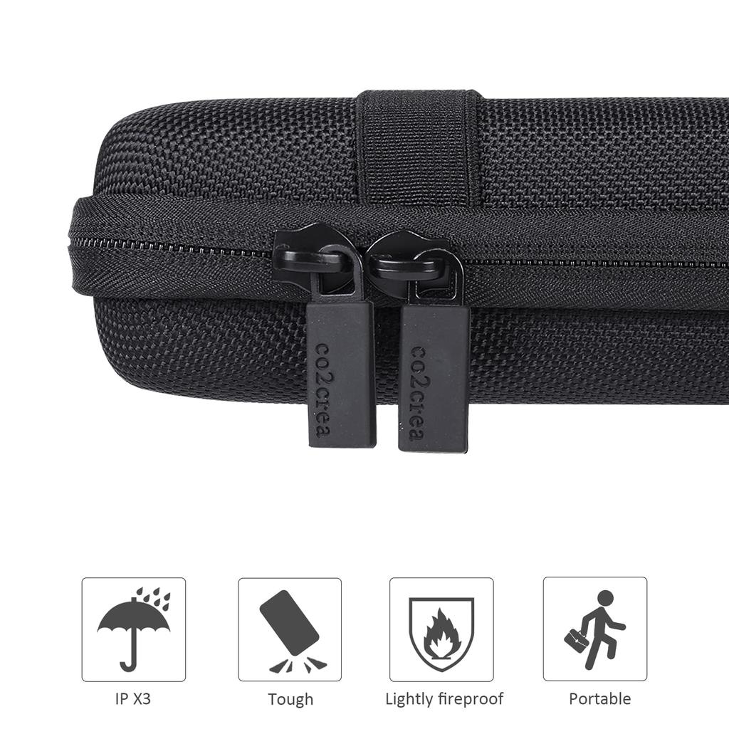 co2CREA Storage Case Compatible Razer Huntsman Mini Gaming Keyboard Tenkeyless 60% (Black) (Case Only)