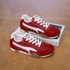 Scarpe da Ginnastica da Donna per Allenamento all'Aperto in Pelle PU Traspirante Antiscivolo Scarpe Sportive da Passeggio Casual Comode con Lacci Scarpe da Corsa Tennis per Donna