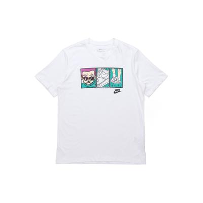 Nsw Af1 Anime Print Sports Short Sleeve T-Shirt Men Tops White DH0012-100