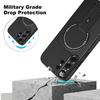 Magnetic Armor Bracket Holder Case For Samsung Galaxy S26 Ultra S25 Edge S24 FE S23 S22 5G For Magsafe Wireless Charge Cover