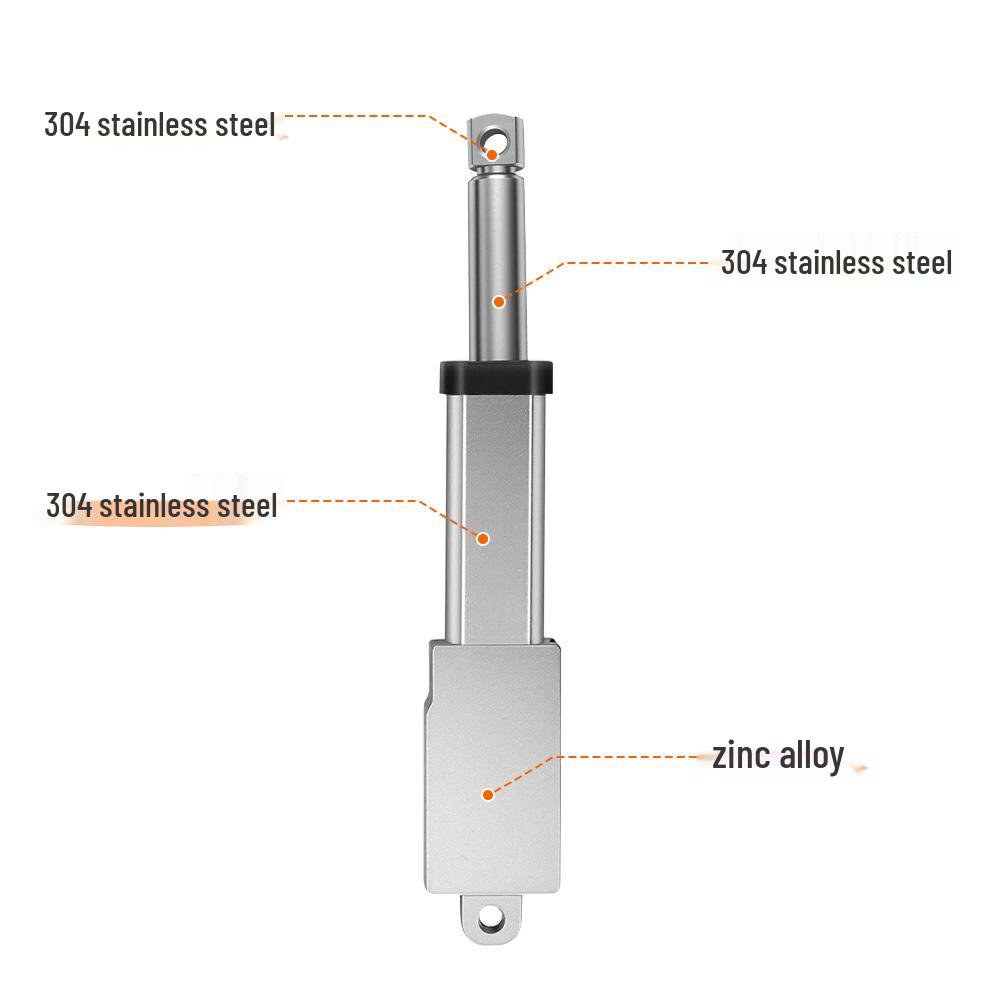 10mm Stroke Electric Linear Actuator - Fireproof, Shockproof, Telescopic DC Motor for DIY Robot Joints