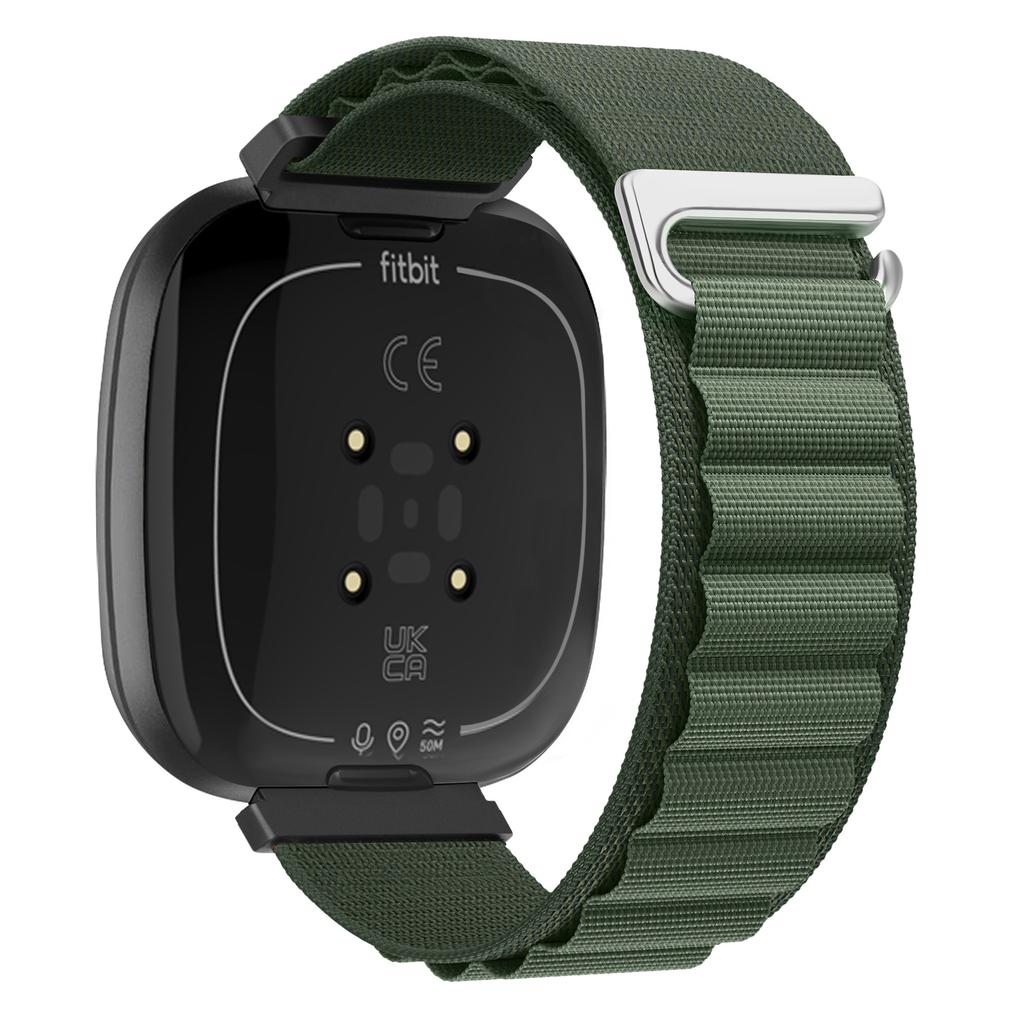Alpine Loop Nylon Strap For Fitbit Versa 4/3 Smartwatch Replacement Sports Bracelet Wristband For Fitbit Sense 2/1 Accessories