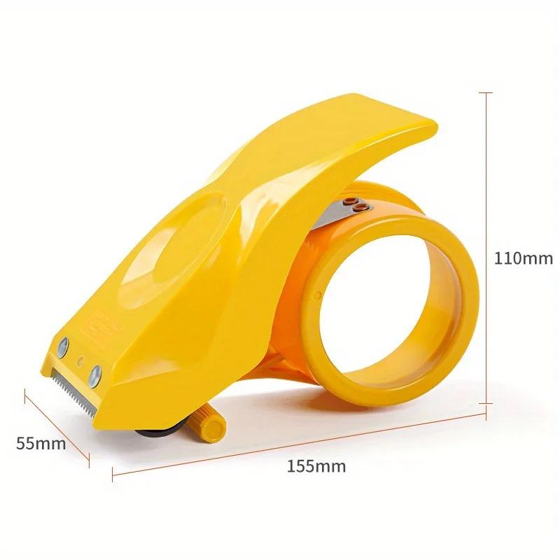 1pcs Heavy Duty Shipping Tape Dispenser Reusable Replaceable Eco Friendly Master Piece Dispenser for Pros with Patented Sloped