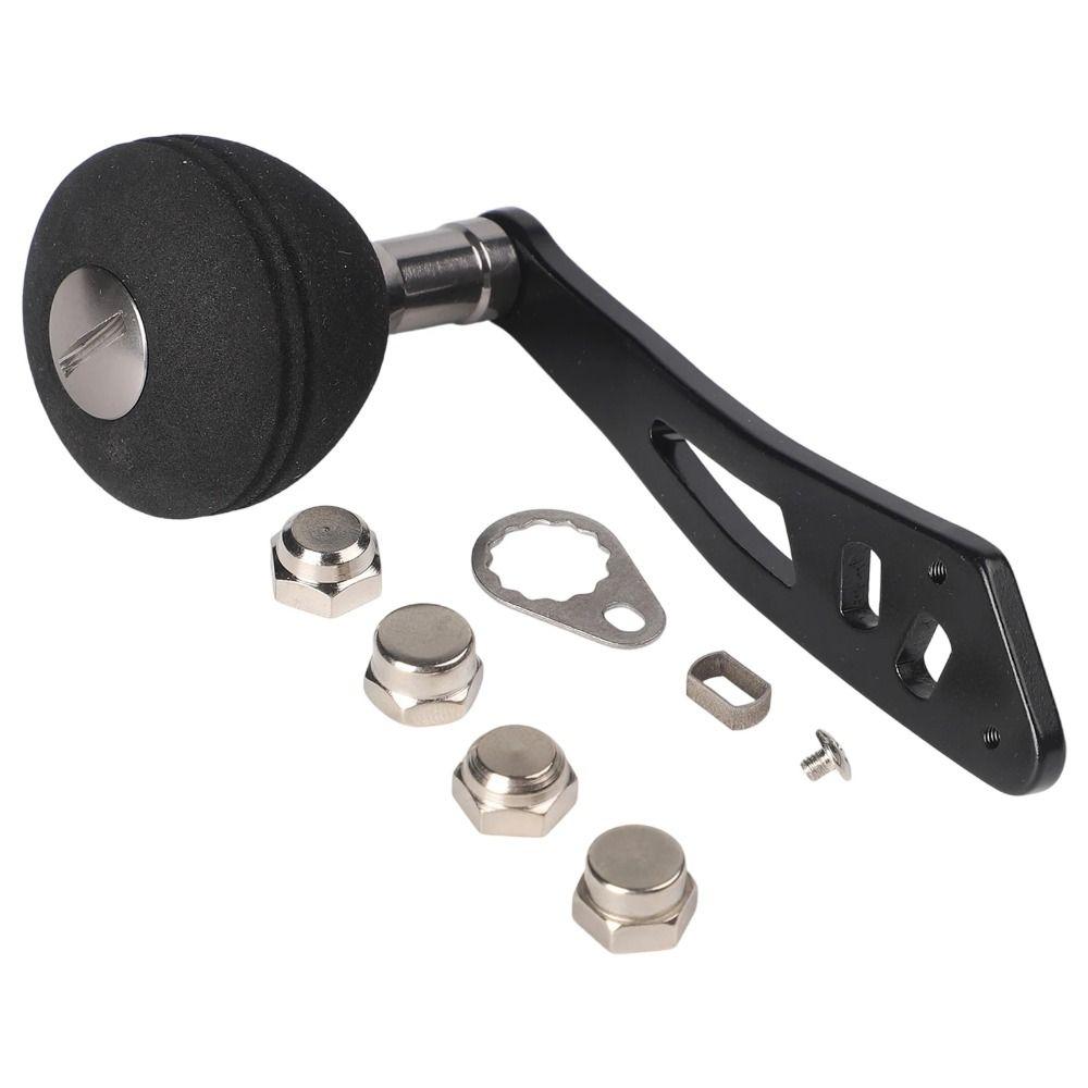 Aluminum Zinc Zinc Alloy Fishing Reel Handle Rotatable Baitcasting Reel Handle Fishing Crank