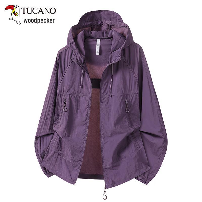 TUCANO UPF50+ Ice Silk Lightweight UV Protection Hooded Jacket S