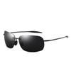 New Men's Rimless Sunglasses Sport Driving Sunglasses Ultra Light Rimless Glasses