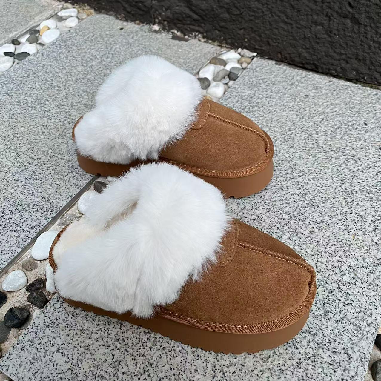 

Женские ретро-ботинки из натуральной кожи 2025 года - Теплые, Универсальные, Толстая подошва 35