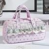 Japanischer Ins-Stil Ita Bag Federmäppchen Niedliche Süßigkeiten-Tasche zur Abzeichen-Ausstellung, Tragbare Kawaii Kosmetiktasche Schreibwaren-Organizer