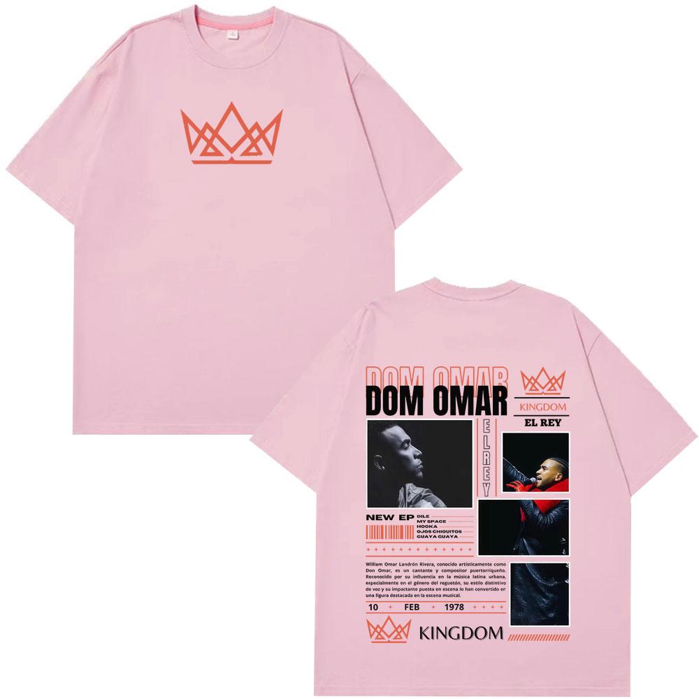 Don Omar Album Print TShirt Unisexs Womens Fashion TShirt Short Sleeve Casual Cotton HipHop TShirt Hobbyist Gift