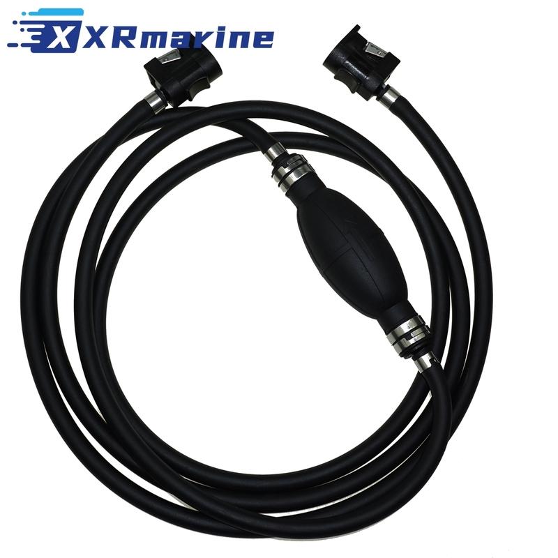 

5/16 6mm Fuel Line Hose Bulb Connector Kit 6Y1-24306-55 For Yamaha 24 40 90 200 HP Outboard Engine
