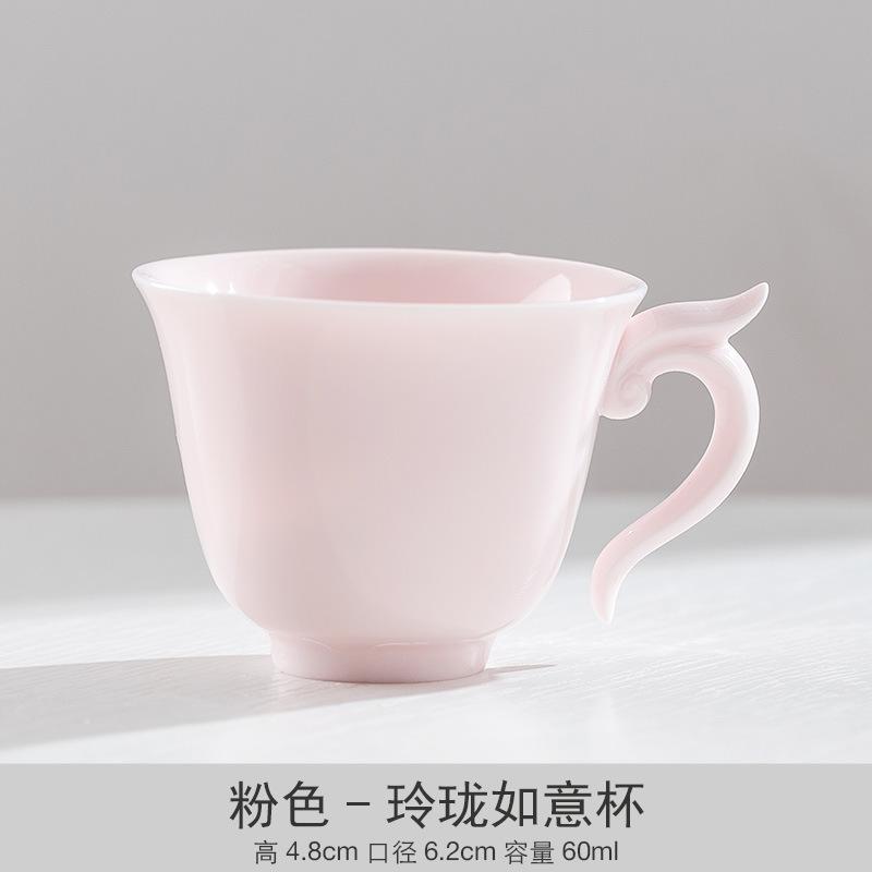 

Ceramic Teapot Set for Home Office Camping Solo Tea Brewing Fast Cup 51-100ml