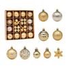 Christmas Tree Hanging Ball Ornaments Set Delicate Design High Quality Perfect for Decorating Indoor and Outdoor Spaces