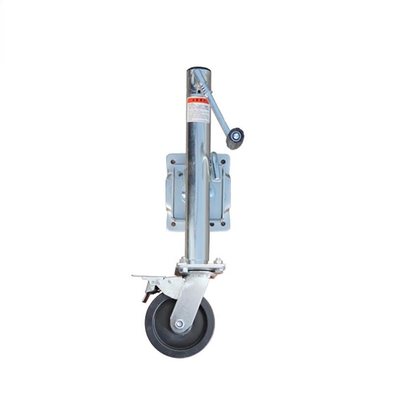Outdoor Trailer Jack Guide Wheel with Brake