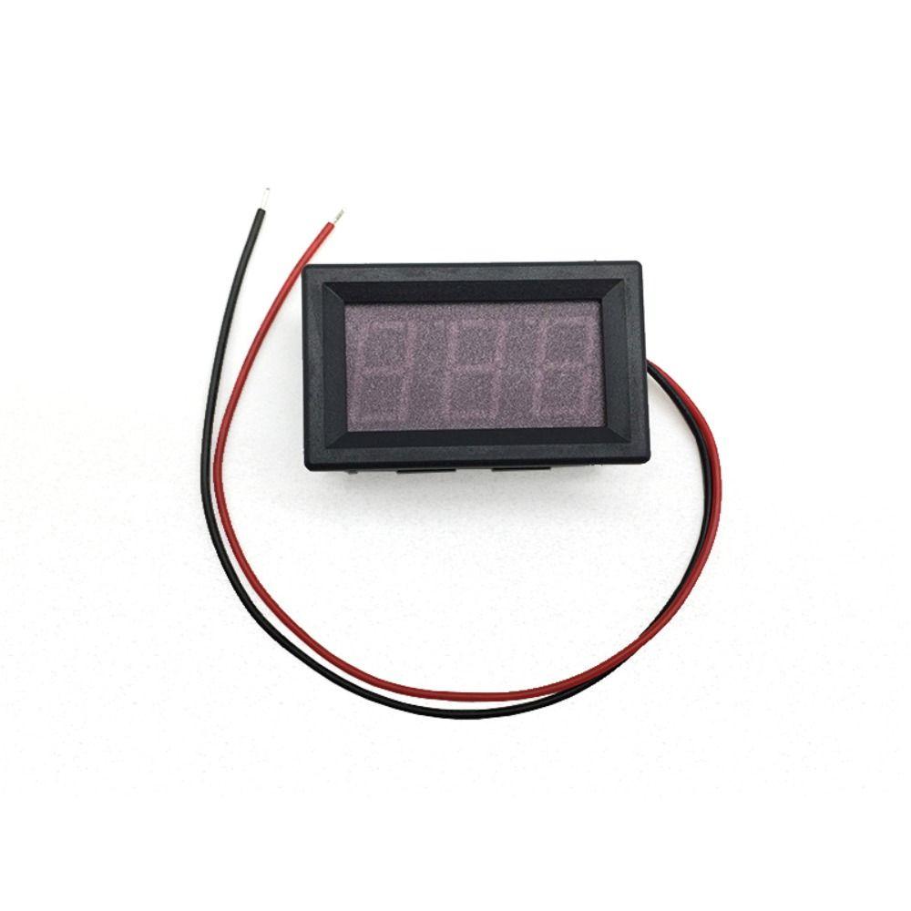 DC Voltage Display Automotive Voltmeter LED Digital Voltmeter Voltage Gauge Voltage Panel Meter