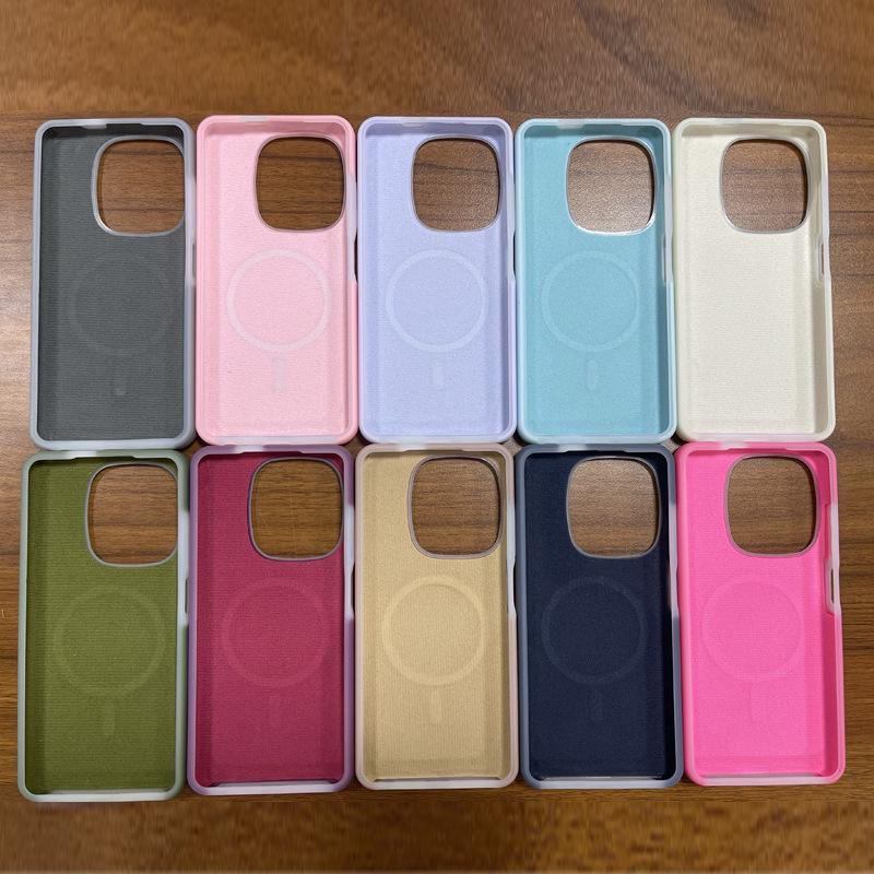 Applicable iPhone Apple 11promax two-color liquid silicone fake magnetic charging mobile phone case all-inclusive anti-drop case