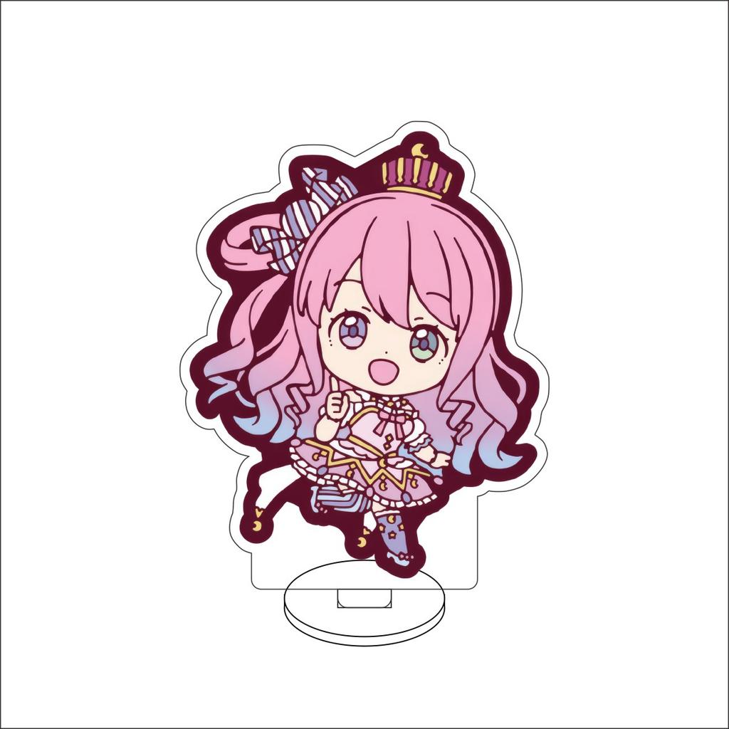 10CM Anime hololive Figure Stand Model Robocosan/Usada Pekora/Shirakami Fubuki Cute Desk Decor Standing Sign Gifts