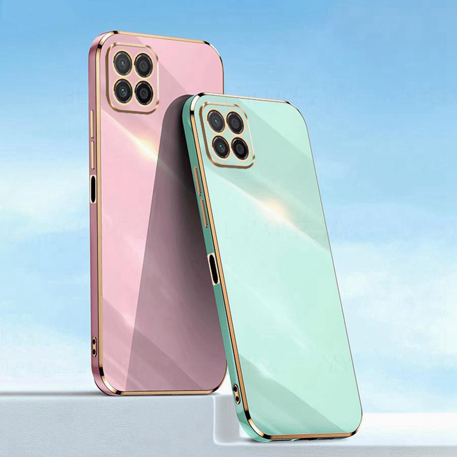 Luxury Plated Silicone Case For Honor X7C X8 5G X6 X6B X9C X8C X7D X7A X5C X8D X5D X6B X6D Magic 8 Pro 600 Huawei Nova 14i Y91 P40 Lite Square Cover