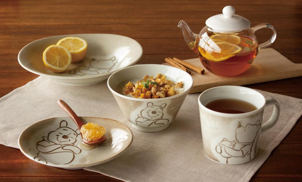 Disney the Microwave and Dishwasher Time for Honey Bee Miscellaneous Made In "Winnie Pooh" Mug, Approx. 310ml, Safe, Design, Tableware, Goods, Japan,