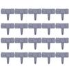 Q1JB 5/10/20 Pcs Imitation Stone Effect Lawn Fence Gardening Edging Interlock Flower Bed Border Plant Bordering Grass Edge