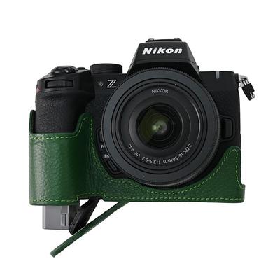 SIUTATDSH Kamera für Nikon Z und Mark II Enthält eine Kamera und ein Stativ und ein Batteriewechselgehäuse, silberfarbenes Leder, Z50II, 50, M2, Kameras.