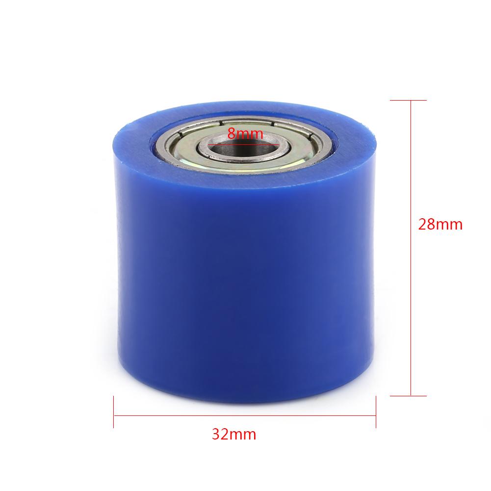 8mm 10mm Rolka Prowadząca Łańcucha Napędowego Ślizg Napinacz Koło Prowadzące Do Motocykla Ulicznego ATV