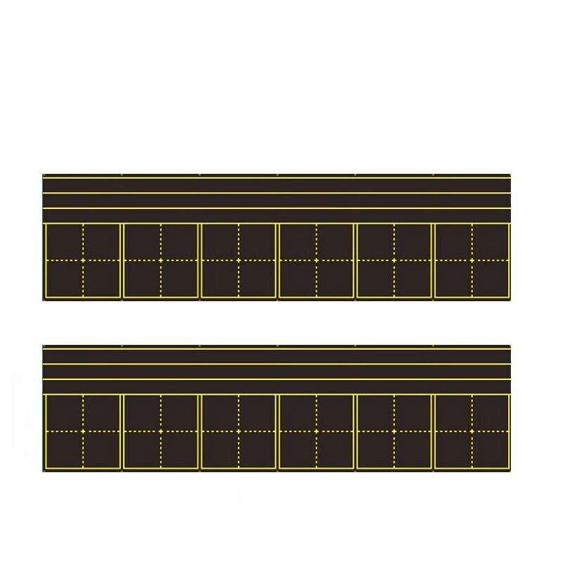 Homeglen Magnetic Pinyin Tianzi Grid Blackboard Sticker