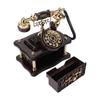 ABS Telephone Music Box Old Fashioned Style Retro Telephone Decor  Home Decoration