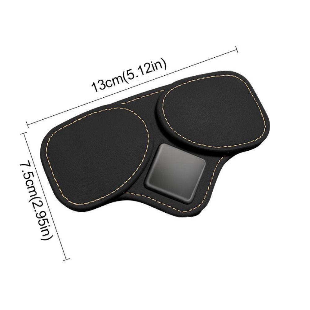 Car Interior Car Visor Sunglasses Organizer Magnetic Sunglasses Holder Car Glasses Clip  Daily