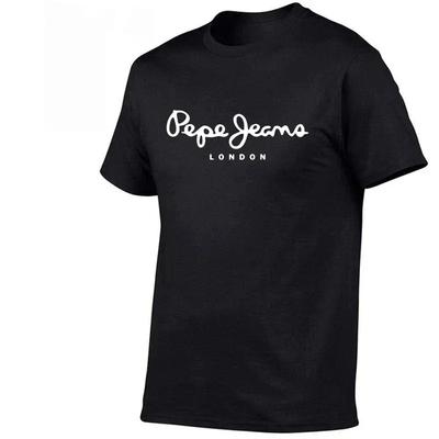 Neues Heiß verkaufendes Herren-T-Shirt mit Buchstaben-Print-Muster Modisch Atmungsaktiv Kurzärmelig Outdoor Street Rundhalsausschnitt Herrenbekleidung