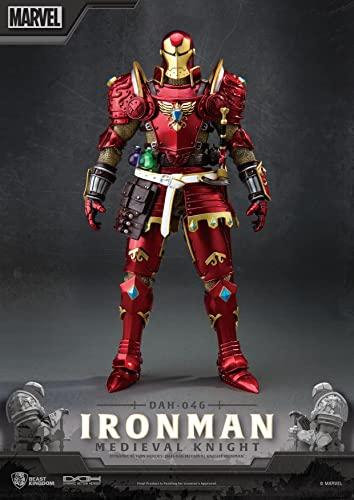 Dynamic Action Heroes Marvel Comics Iron Man (Medieval Knight) #046 Non-Scale Figure Red
