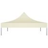 Toit de tente de réception 2x2 m Crème 270 gmcarré