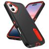 For iPhone 17 Case Case Kickstand Phone Cover PC + Silicone + EVA 3-in-1 Design