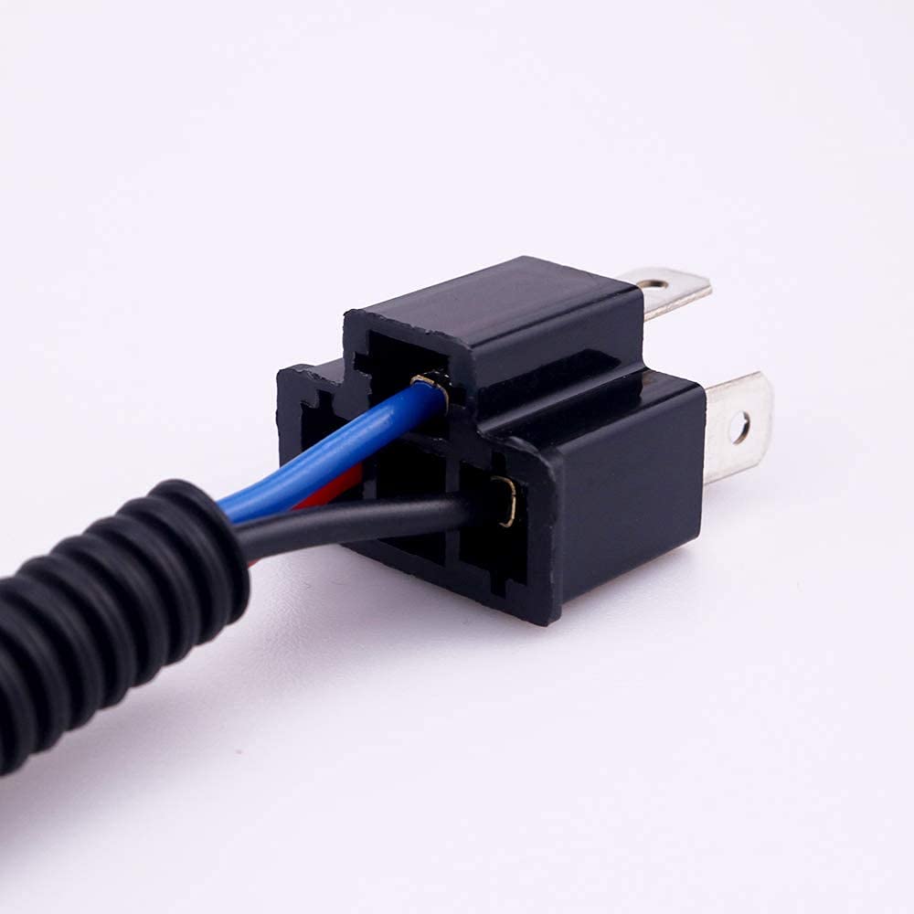 Aoling H4 9003-H13 9008 Harness Cord Conversion LED Headlight Adapter Socket Wire Harness for H4/H13 Headlight Retrofit Work 2pcs